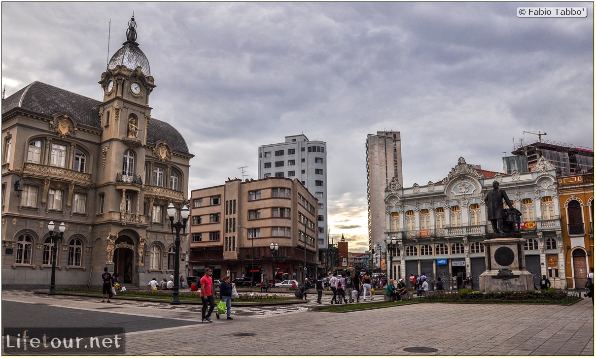 Curitiba - Historical center - Praça generoso marques and Catedral Metropolitana - 766 cover