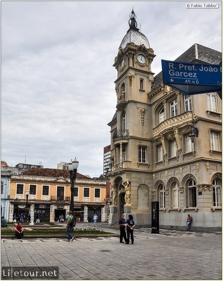 Curitiba - Historical center - Praça generoso marques and Catedral Metropolitana - 786