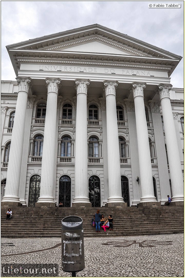 Fabio's LifeTour - Brazil (2015 April-June and October) - Curitiba - Historical center - Universidade do Parana - 7048