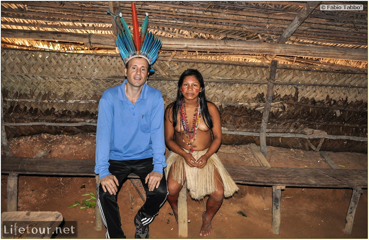 Fabio's LifeTour - Brazil (2015 April-June and October) - Manaus - Amazon Jungle - Indios village - 1- The village - 9076