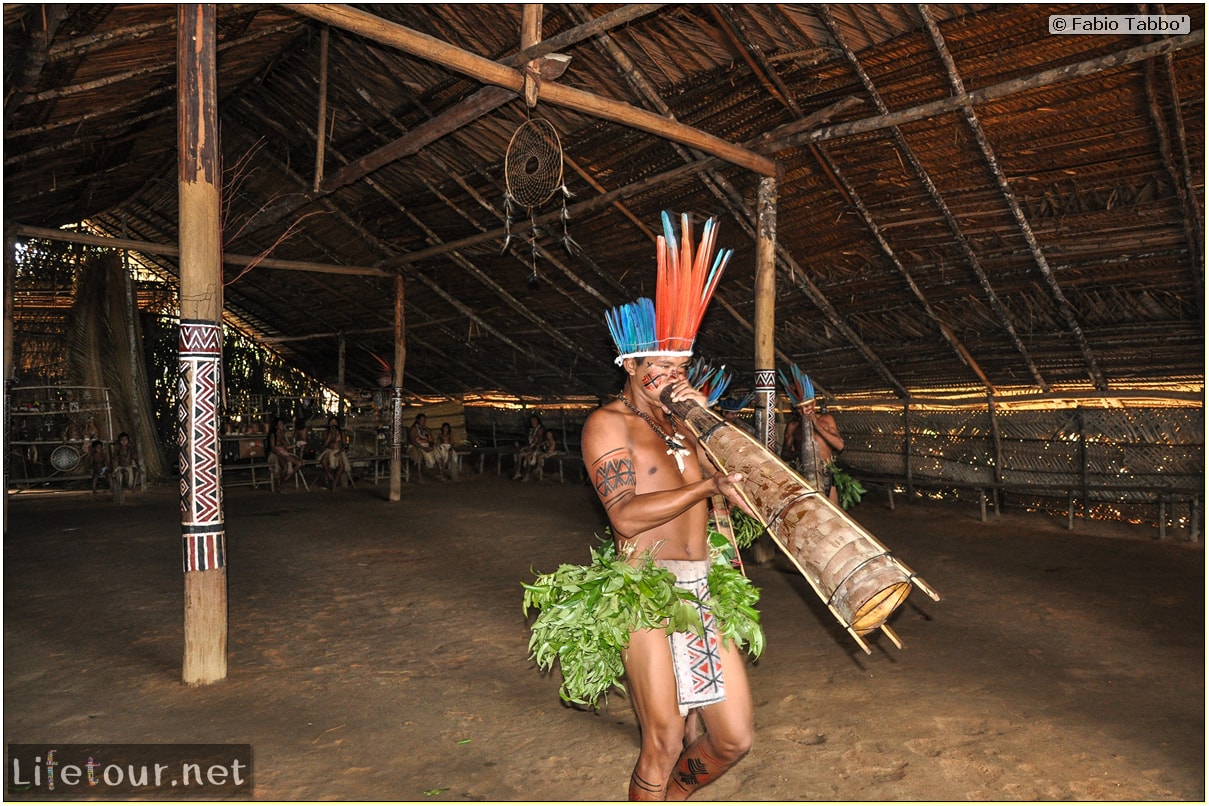 Fabio's LifeTour - Brazil (2015 April-June and October) - Manaus - Amazon Jungle - Indios village - 2- ceremonial dancing - 8026 cover