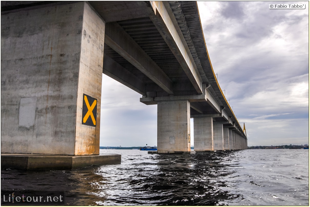 Fabio's LifeTour - Brazil (2015 April-June and October) - Manaus - Amazon Jungle - Manaus bridge - 2730