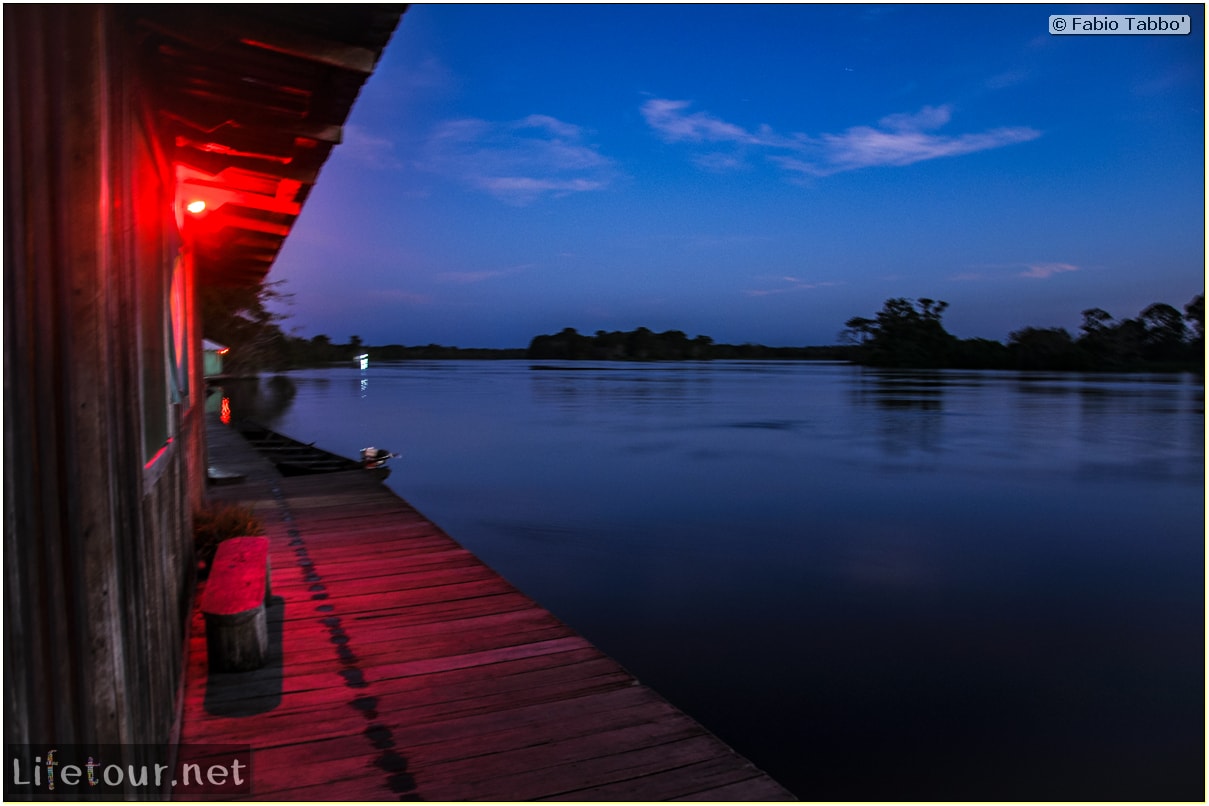 Fabio's LifeTour - Brazil (2015 April-June and October) - Manaus - Amazon Jungle - Sunrise on the Amazon - 8835