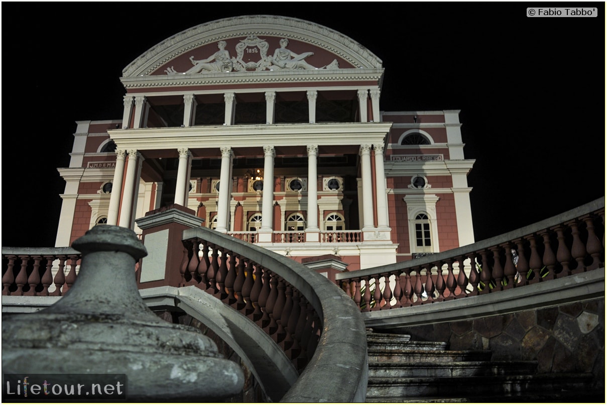 Fabio's LifeTour - Brazil (2015 April-June and October) - Manaus - City - Teatro Amazonas - exterior - 2366 cover