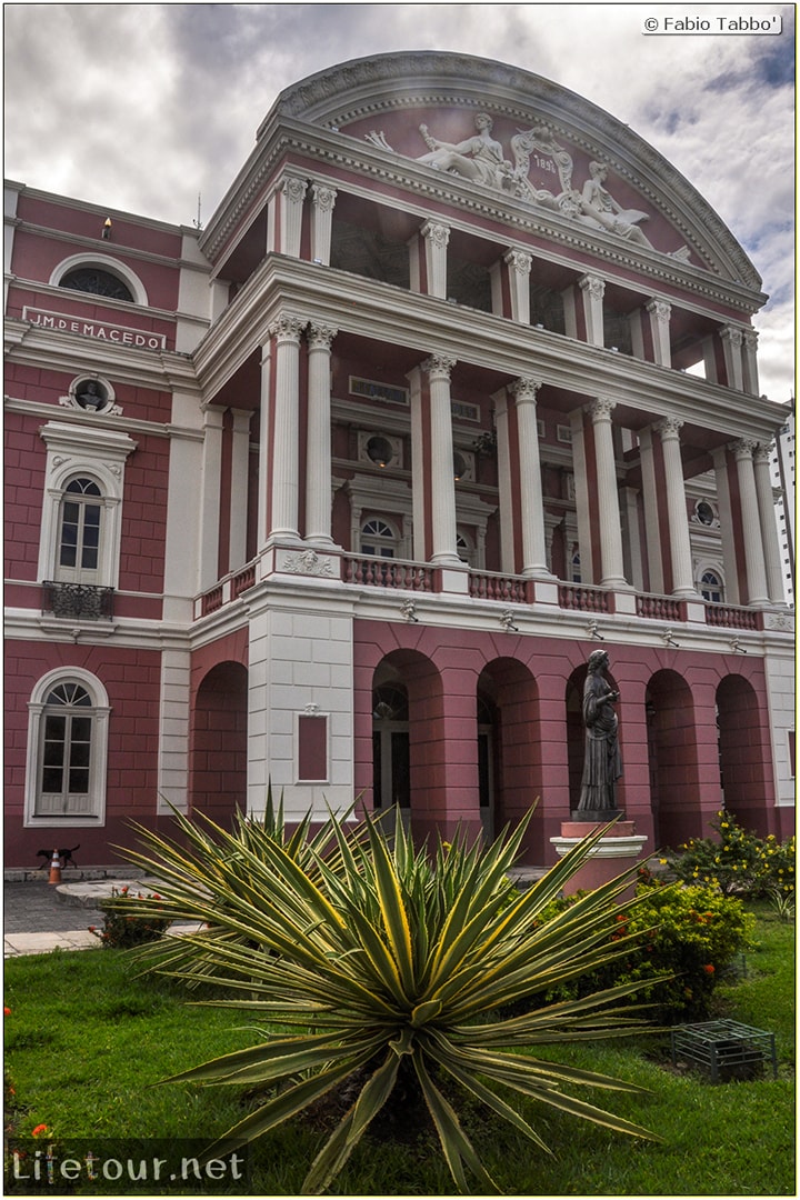 Fabio's LifeTour - Brazil (2015 April-June and October) - Manaus - City - Teatro Amazonas - exterior - 3608