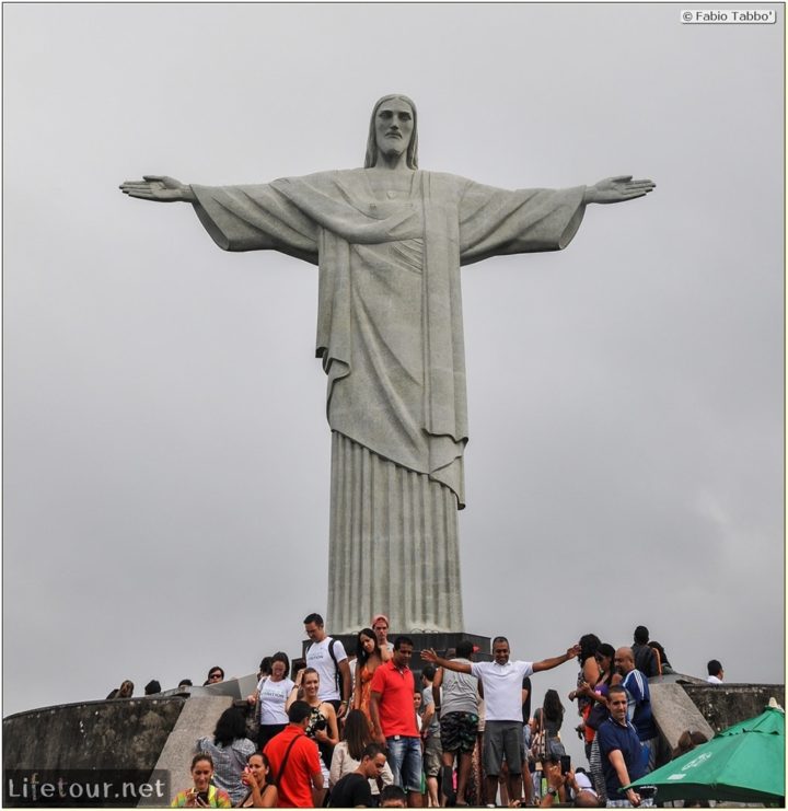 Fabio's LifeTour - Brazil (2015 April-June and October) - Rio De Janeiro - Corcovado - Level 2 - Christ statue - 6963 cover