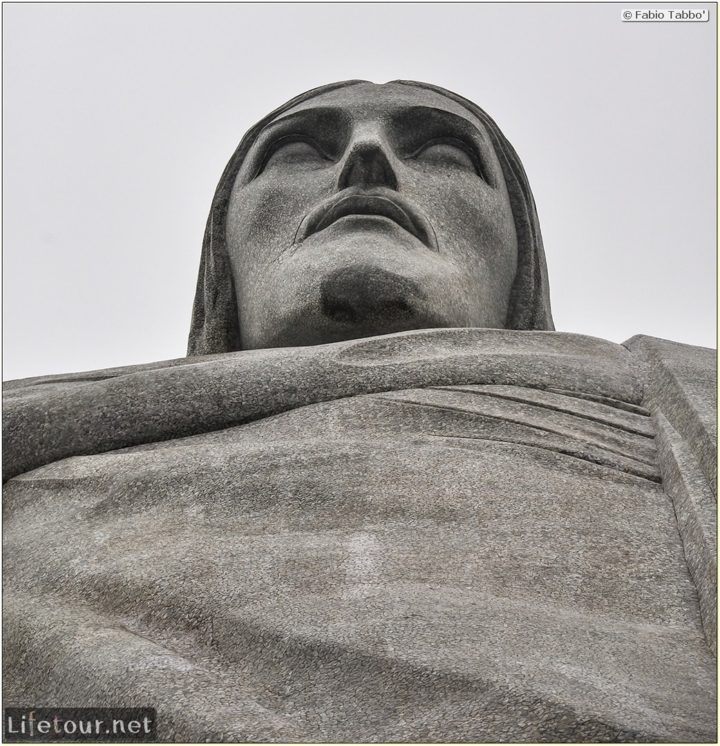 Fabio's LifeTour - Brazil (2015 April-June and October) - Rio De Janeiro - Corcovado - Level 2 - Christ statue - 7563