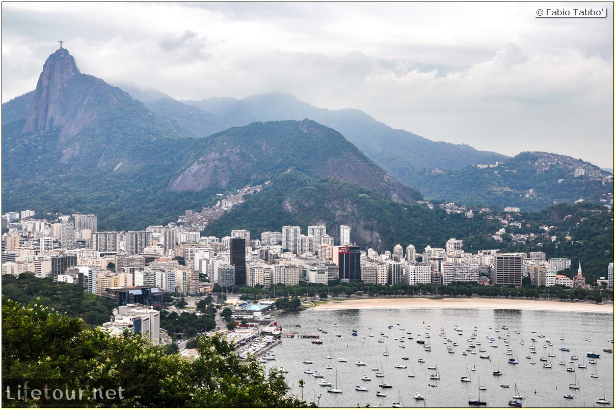 Rio De Janeiro - Trilha Do P¦o De Açúcar - 2- panoramic views on first station - 936