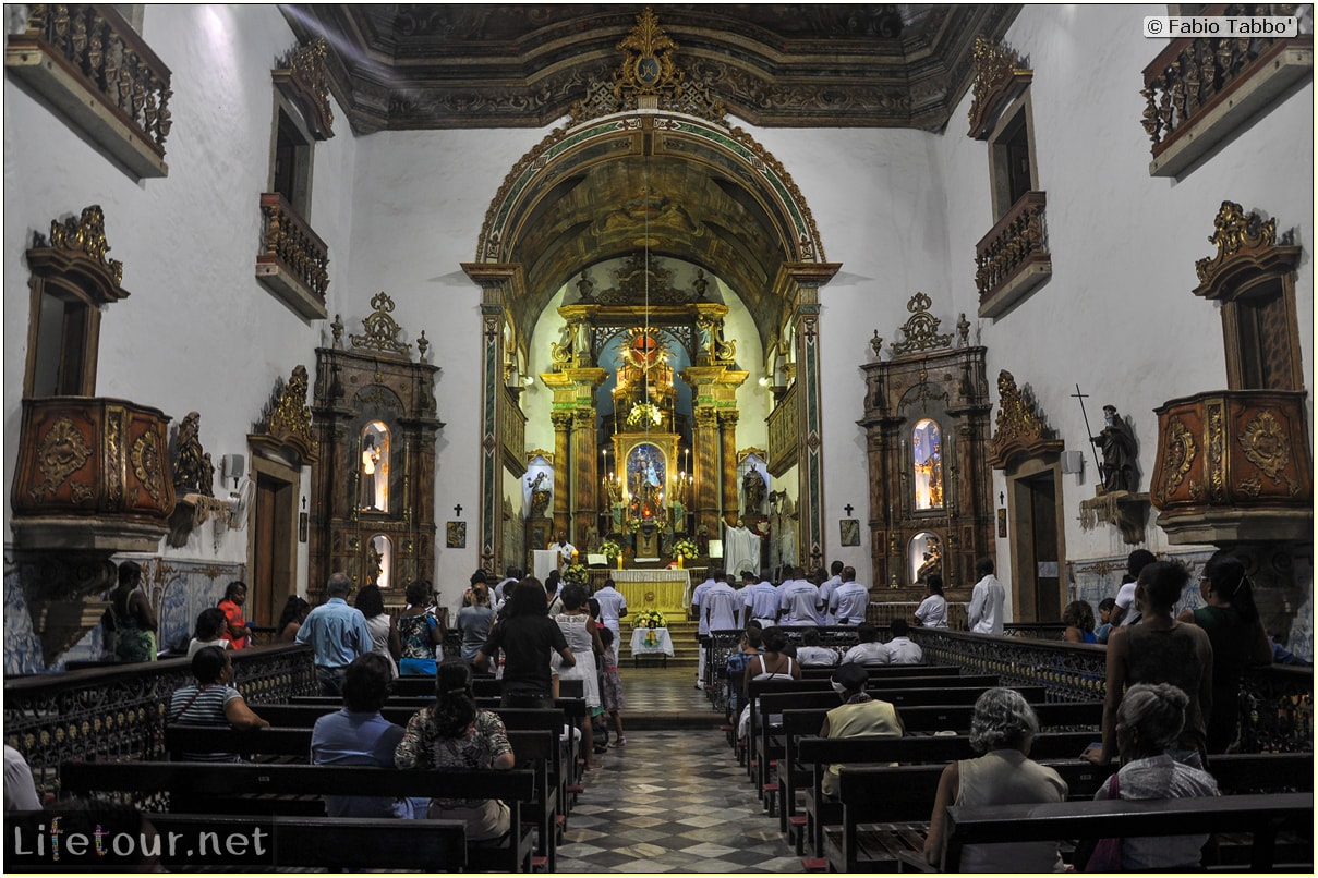 Salvador de Bahia - Upper city (Pelourinho) - Igreja de Nossa Senhora do Rosário dos Pretos - 782
