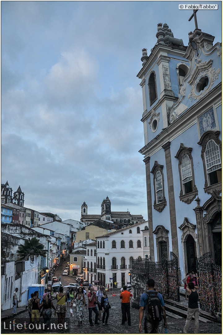 Salvador de Bahia - Upper city (Pelourinho) - Igreja de Nossa Senhora do Rosário dos Pretos - 804