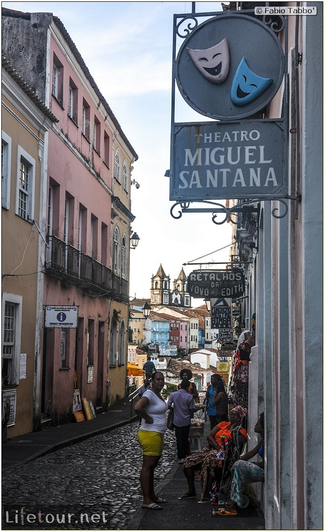 Salvador de Bahia - Upper city (Pelourinho) - other pictures of Historical center - 849