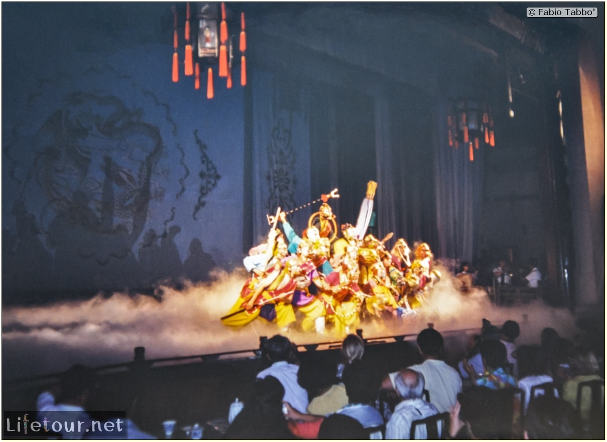 Fabio's LifeTour - China (1993-1997 and 2014) - Beijing (1993-1997 and 2014) - Tourism - Chinese Opera (1993) -12788