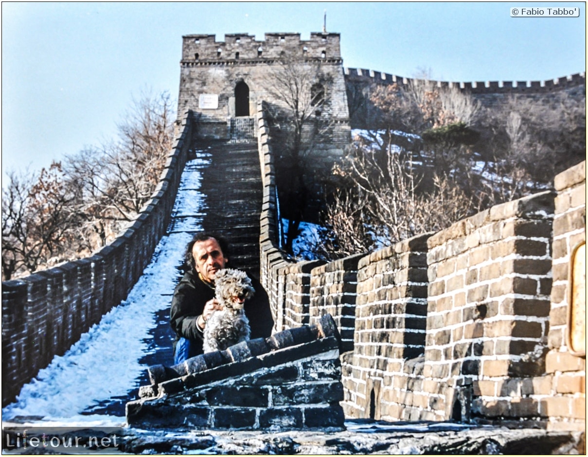 Fabio's LifeTour - China (1993-1997 and 2014) - Beijing (1993-1997 and 2014) - Tourism - Great Wall (1993) - 13046