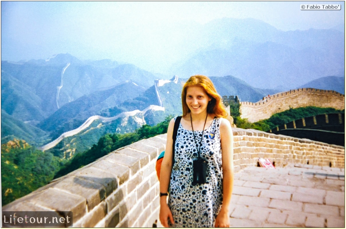 Fabio's LifeTour - China (1993-1997 and 2014) - Beijing (1993-1997 and 2014) - Tourism - Great Wall (1993) - 13100