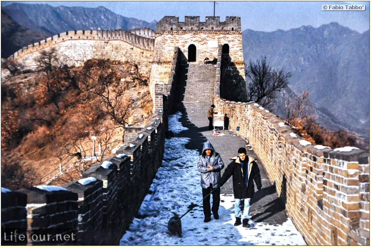Fabio's LifeTour - China (1993-1997 and 2014) - Beijing (1993-1997 and 2014) - Tourism - Great Wall (1993) - 13265