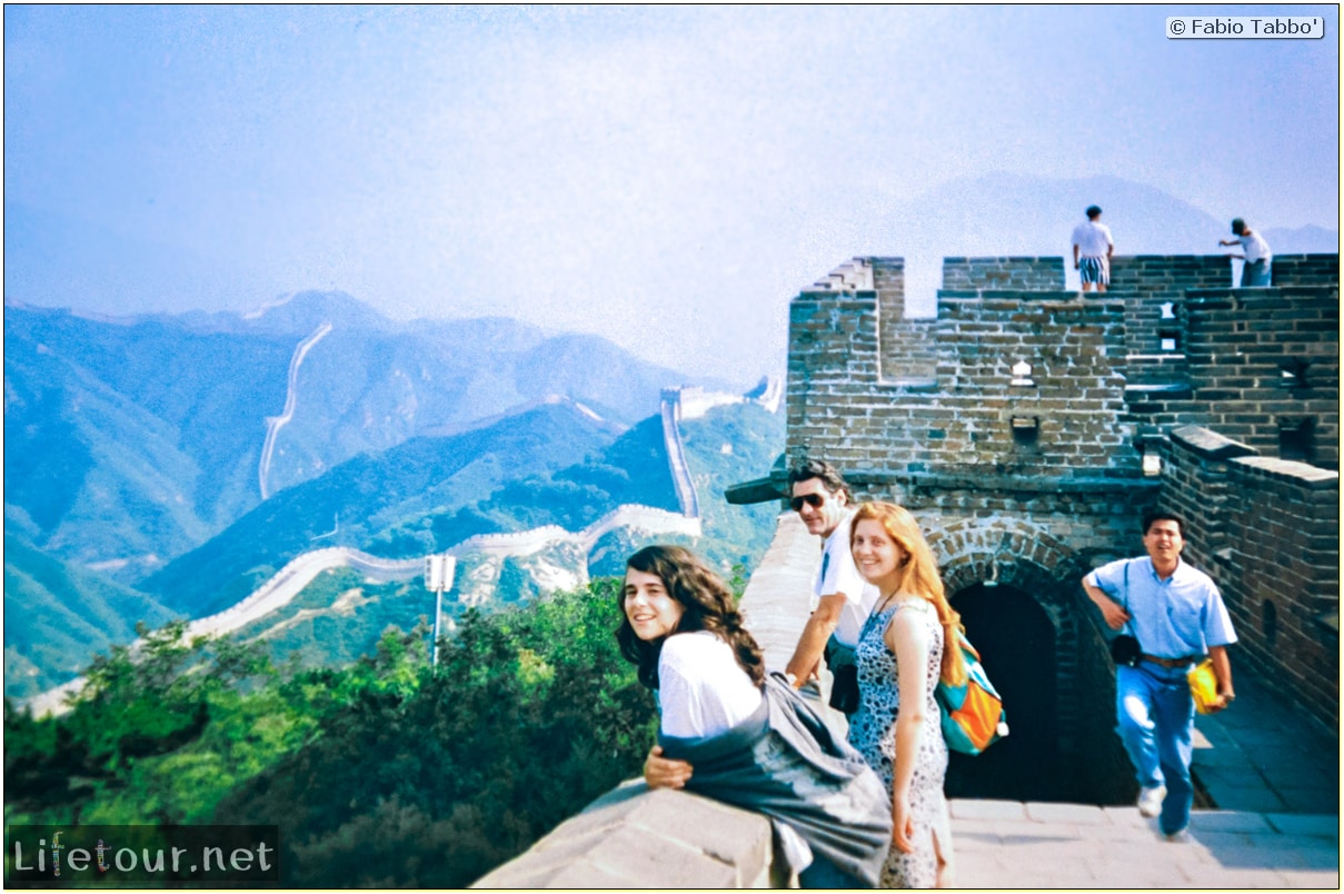 Fabio's LifeTour - China (1993-1997 and 2014) - Beijing (1993-1997 and 2014) - Tourism - Great Wall (1993) - 13325