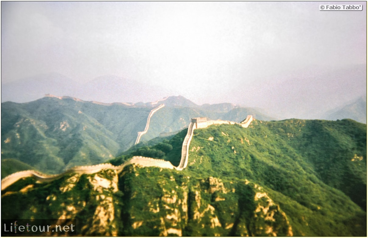 Fabio's LifeTour - China (1993-1997 and 2014) - Beijing (1993-1997 and 2014) - Tourism - Great Wall (1993) - 13330