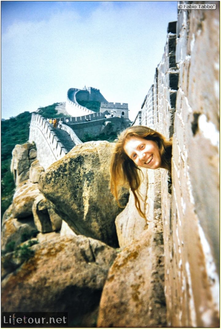 Fabio's LifeTour - China (1993-1997 and 2014) - Beijing (1993-1997 and 2014) - Tourism - Great Wall (1993) - 13466