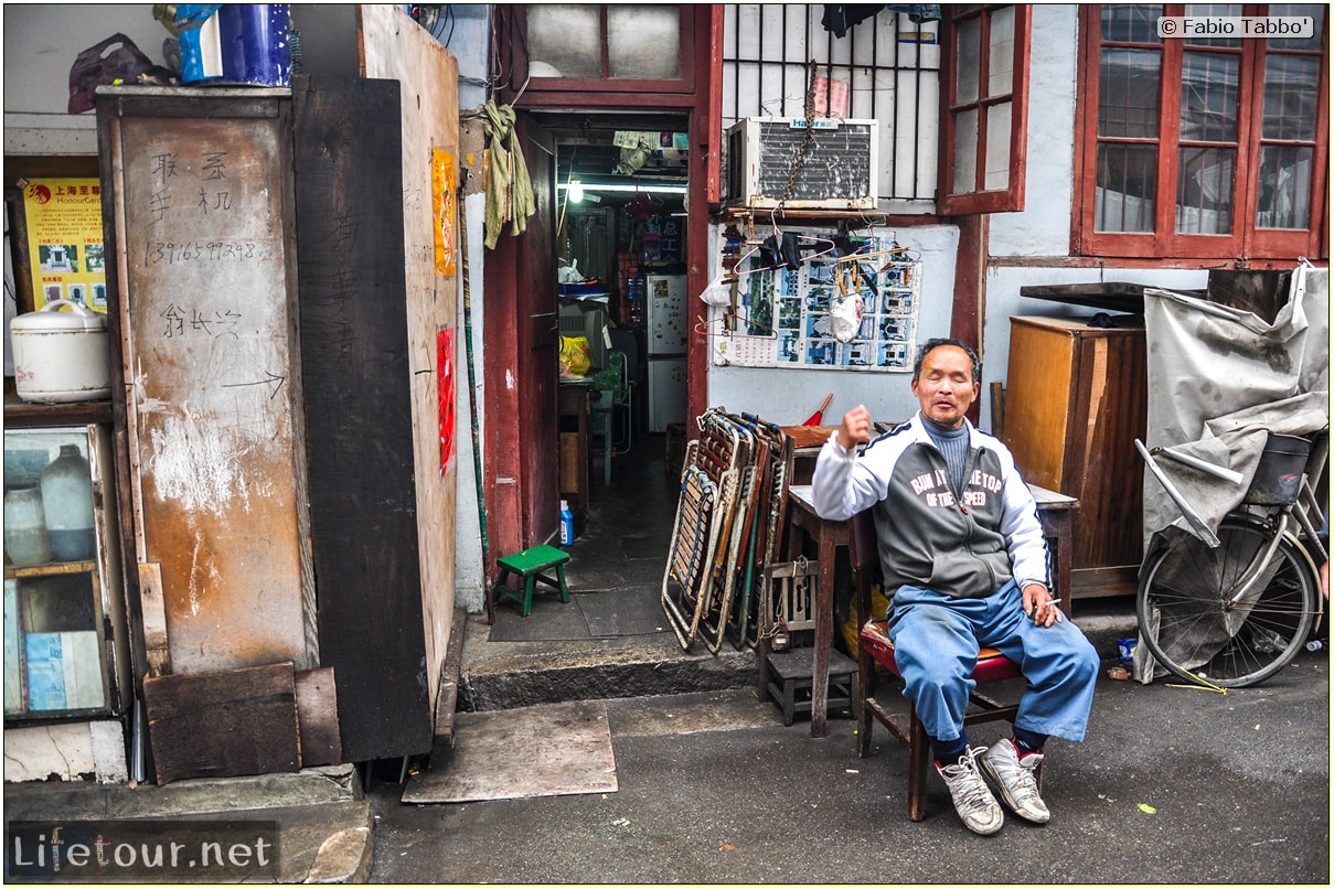 Fabio's LifeTour - China (1993-1997 and 2014) - Shanghai (1993 and 2014) - Tourism - FangBang rd old quarter - 9666