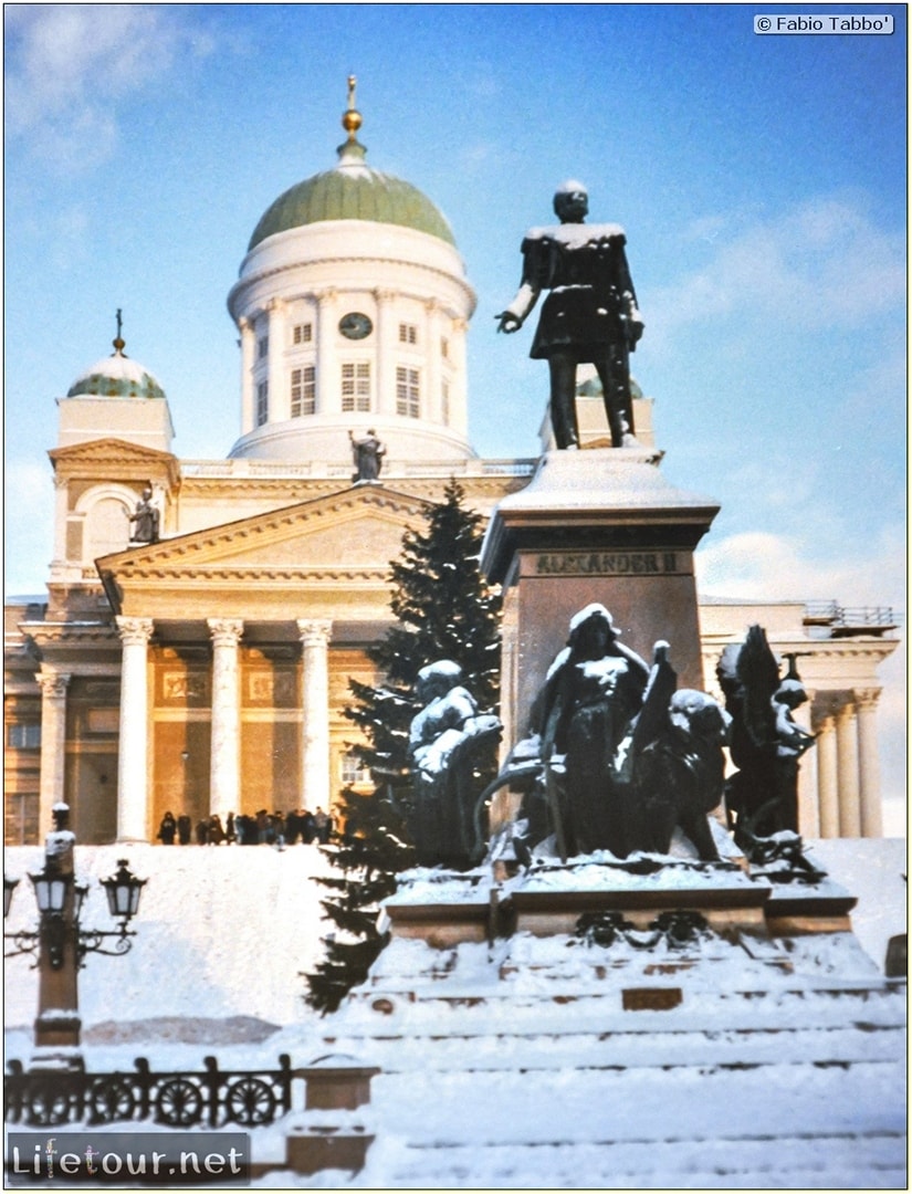 Fabio's LifeTour - Finland (1993-97) - Helsinki - Helsinki Senate Square and Cathedral - 12707