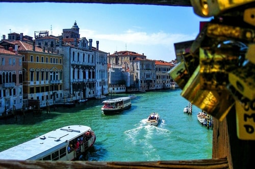 Italy -Veneto-Venice-Dorsoduro-Ponte dell' Accademia-13706 COVER