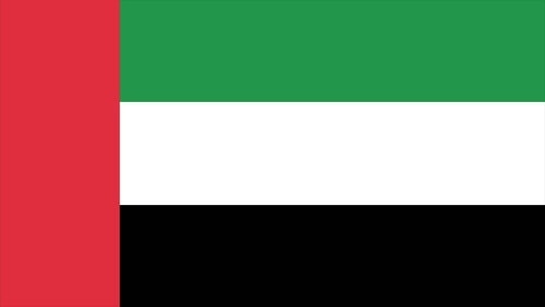 United Arab Emirates Flag