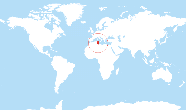 tunisia-location